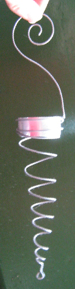 unikatissima Tealight Wire Spiral